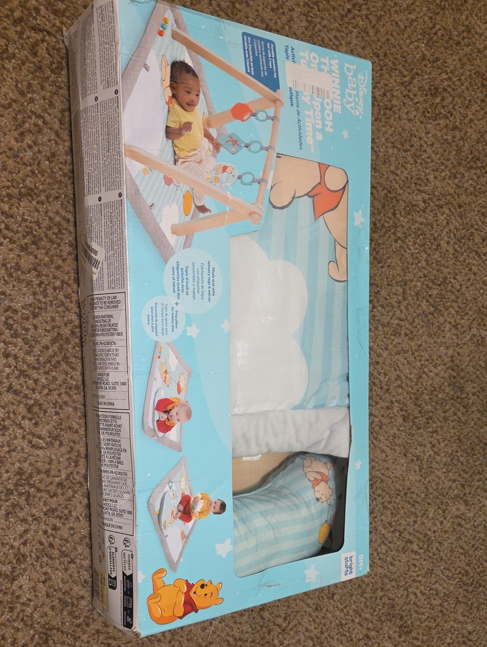Disney Baby Winnie the Pooh "Once Upon a Tummy Time" Activity